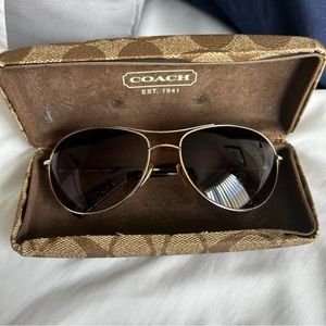 Coach Aviator Sunglasses